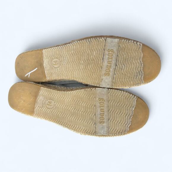 Soludos Women's Lemon Embroidered Espadrilles size 7.5 NEW Summer Cute Girly - Picture 11 of 12